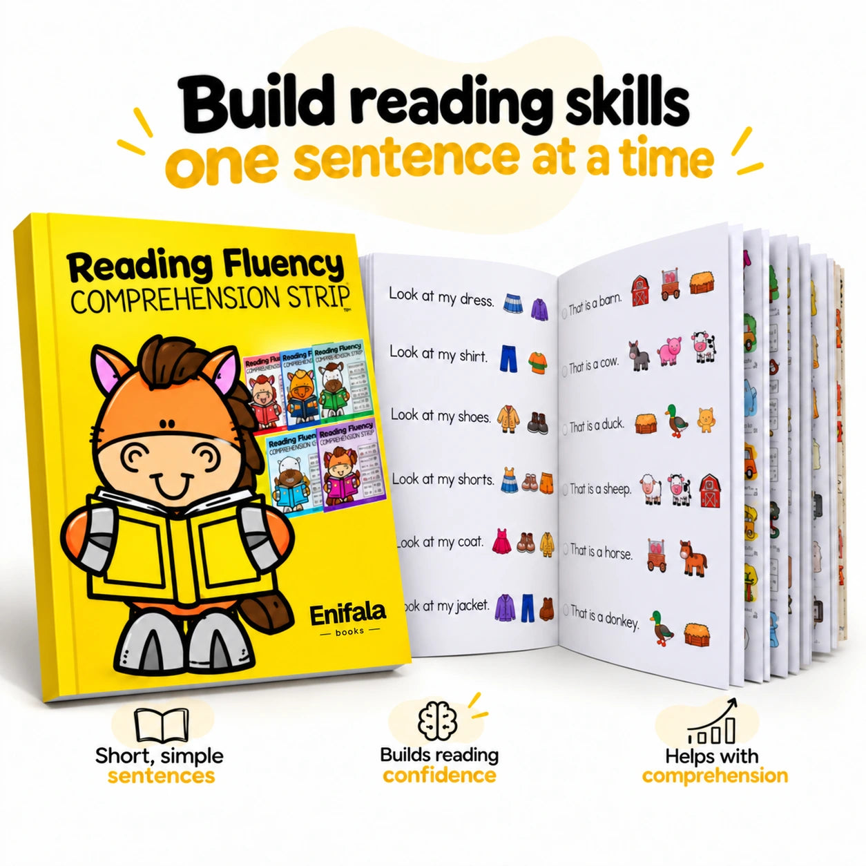 Build reading skills one sentence at a time workbook overview
